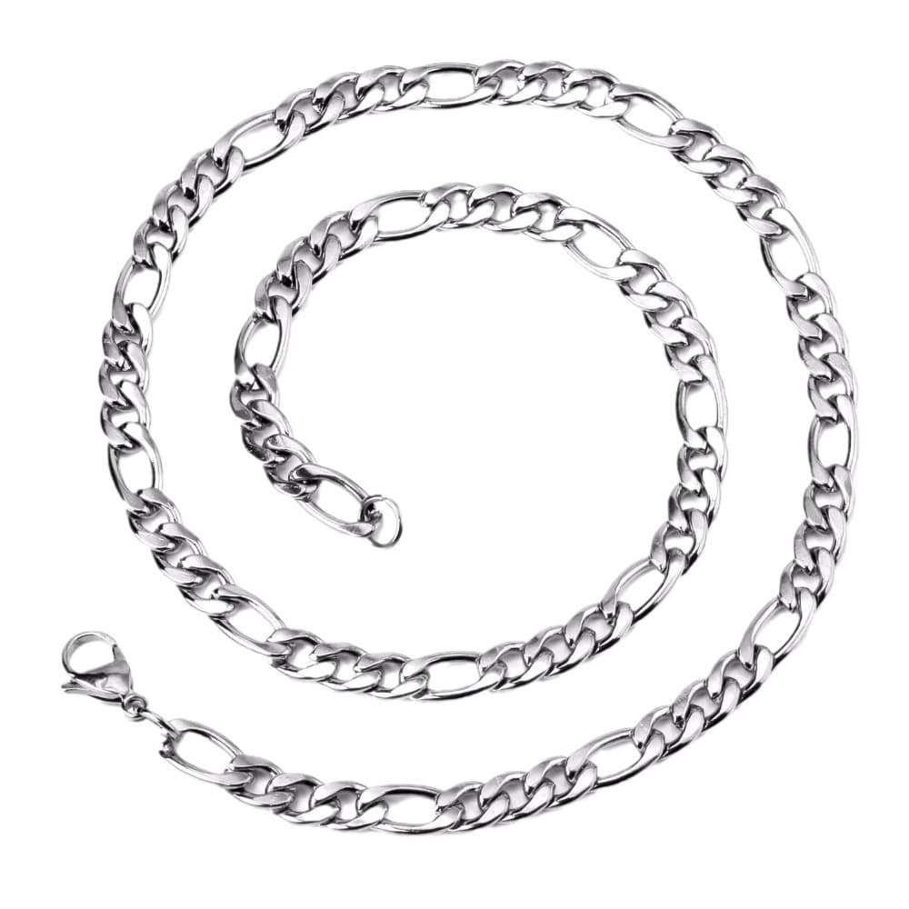 Edelstahl Figaro-Kette 3:1 – NK Link DIY-Schmuckkette 5