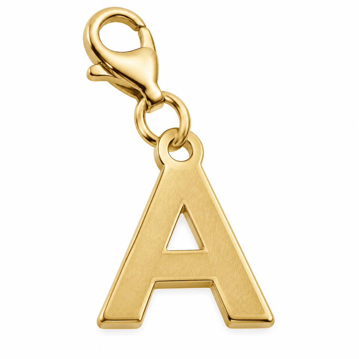 Astra Twist Initial Charm 316L Stainless Steel Charm 4