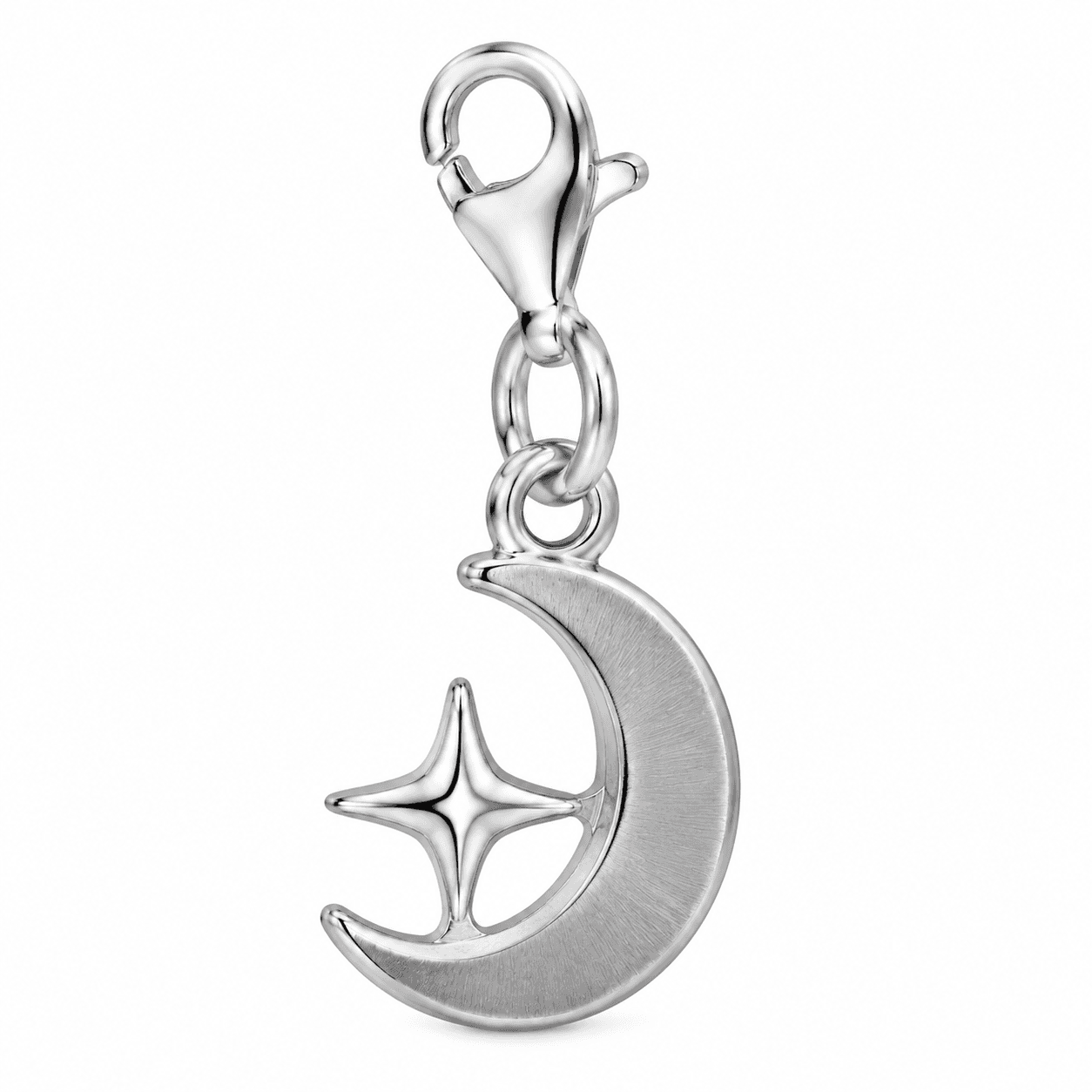 Tidal Drift Teal Wave 316L Steel Charm 4