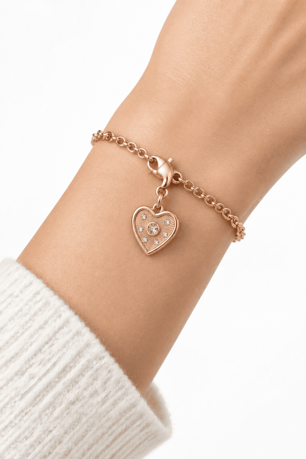 Astral Spiral Relic 316L Stainless Steel Charm 5
