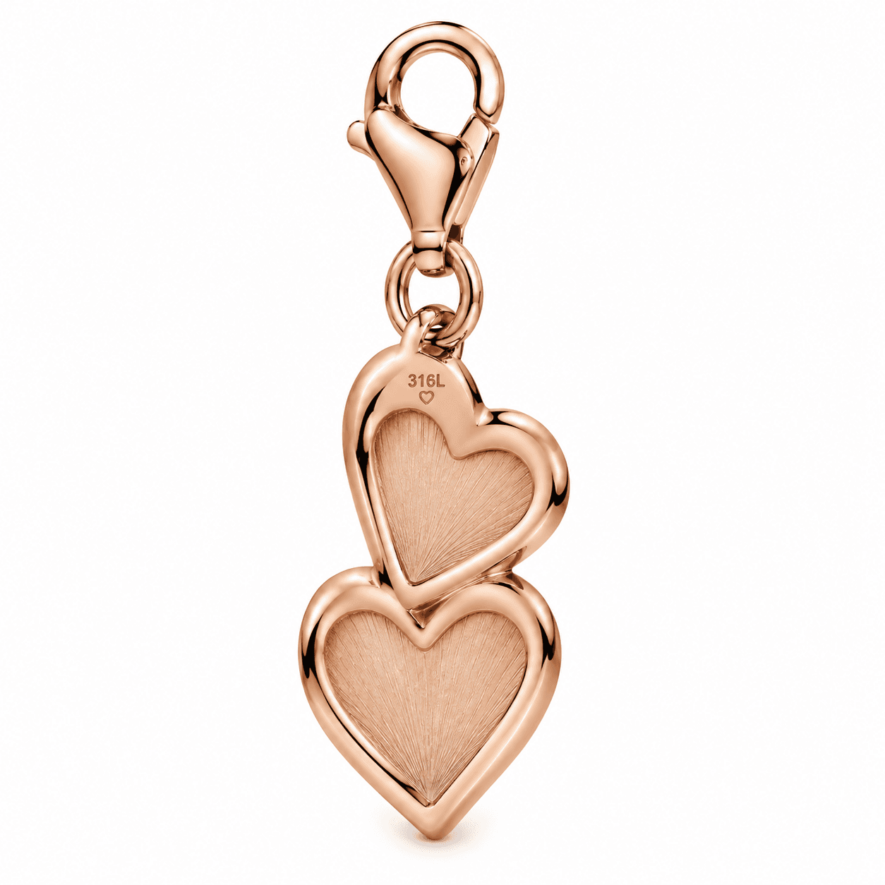Eternal Twist Love Knot 316L Stainless Steel Charm 4