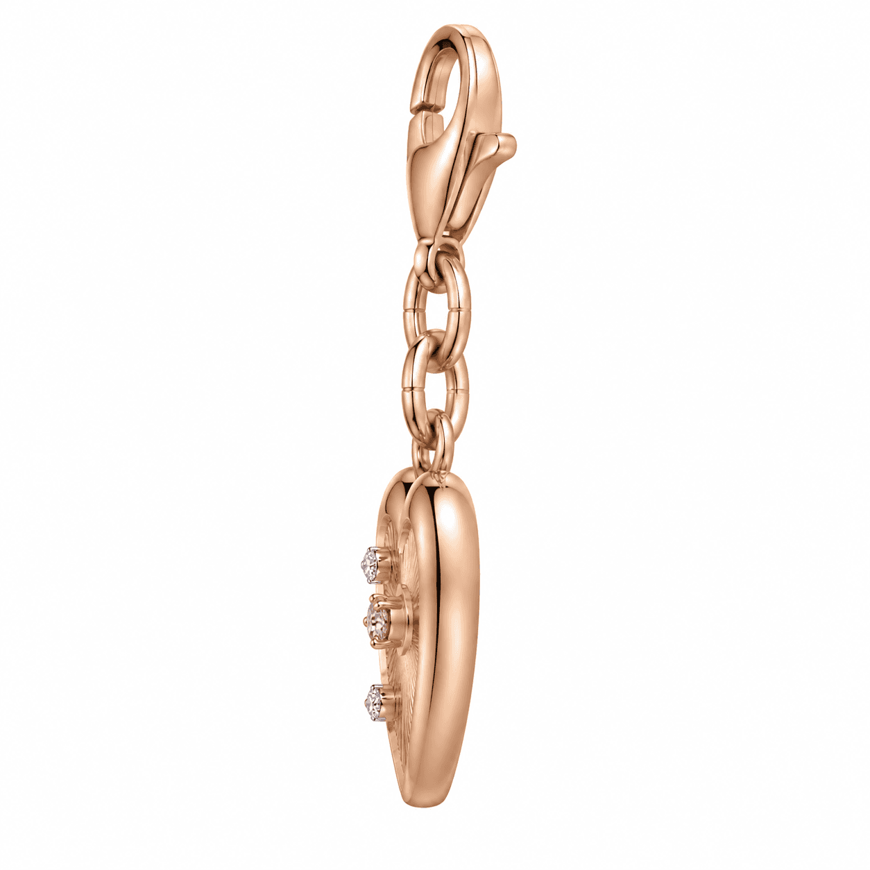 Celestial Ginkgo Moonflash 316L Gold Charm 2