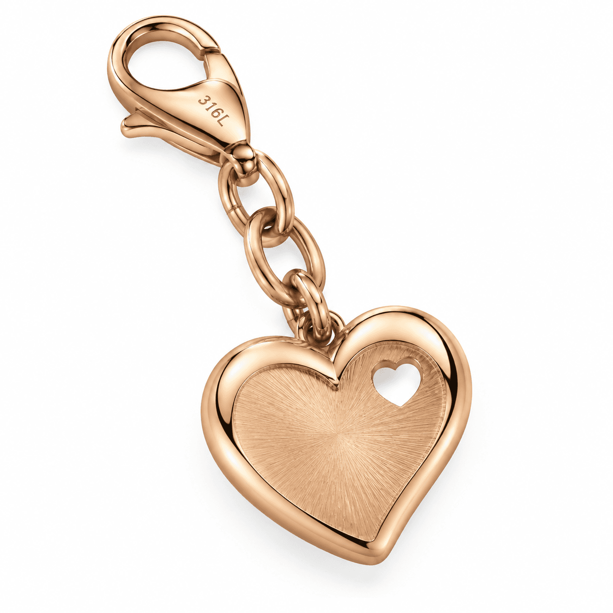 Celestial Ginkgo Moonflash 316L Gold Charm 4