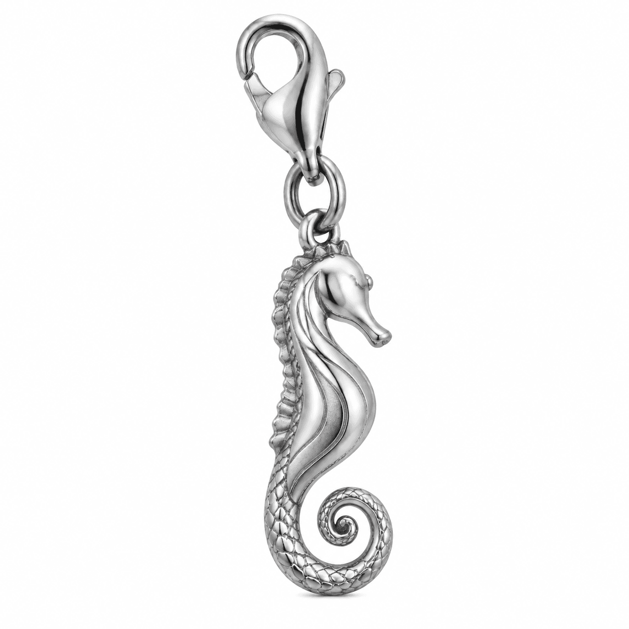 Mystic Tide Seahorse Wave 316L Stainless Steel Charm 4