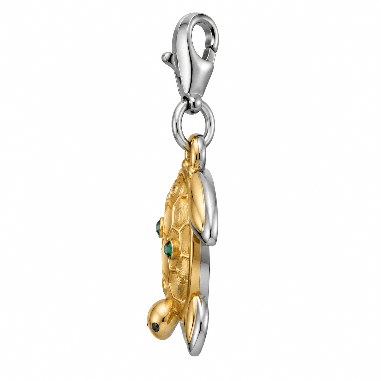 Ocean Armor Turtle Voyage 316L Stainless Steel Charm 2