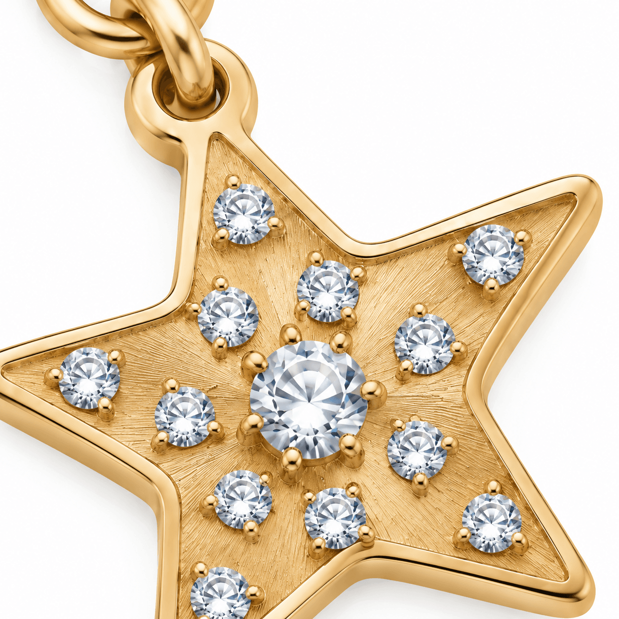 Aurora Drift Six-Point Rhinestone Star Charm 3
