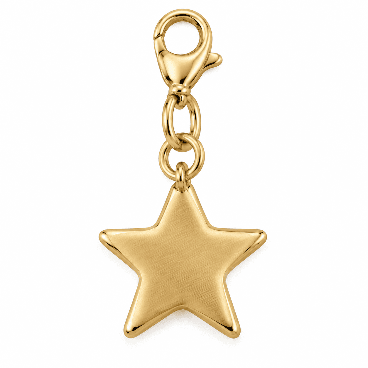 Eclipse Orbit Six-Point Teal Star 316L Stainless Steel Charm 4