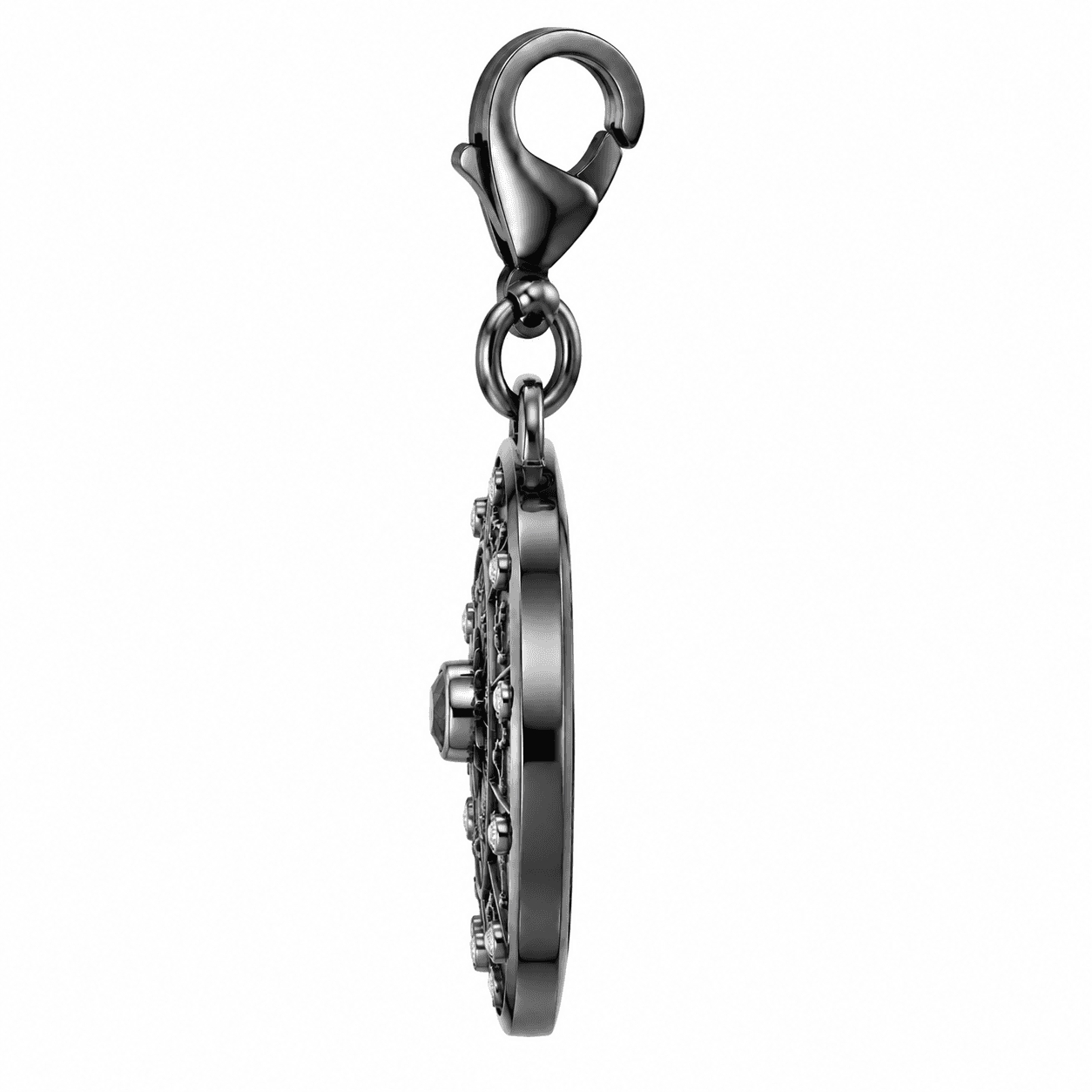 Celestial Orbit Zodiac Galaxy 316L Stainless Steel Charm 2