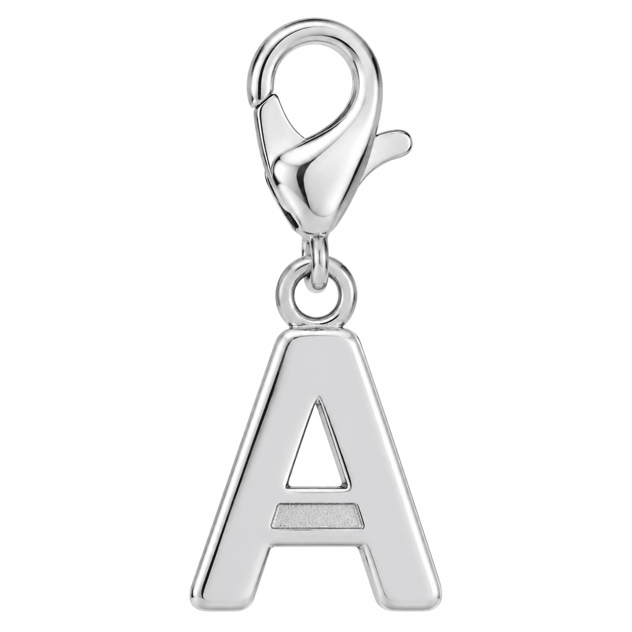 VectorCut Parallelogram Initial Charm - ツートン 316L 4