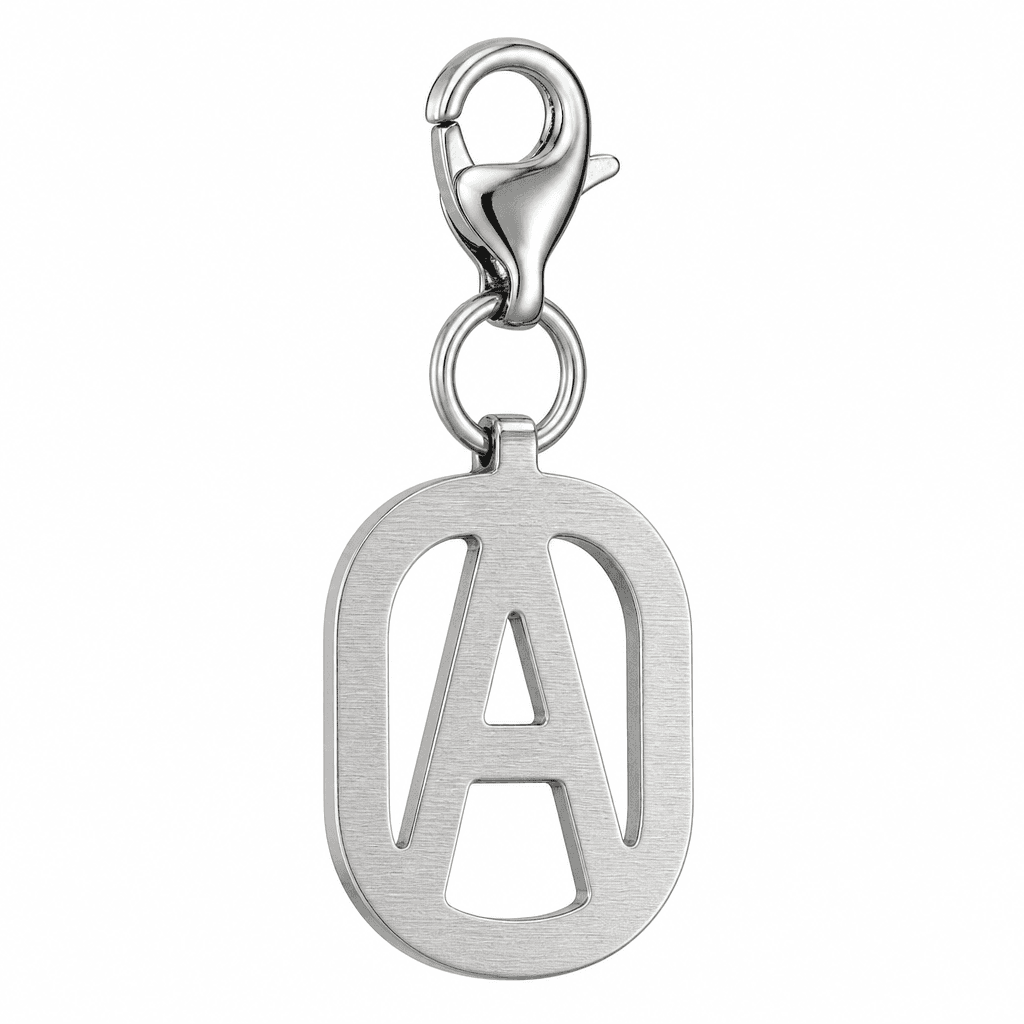 GlyphGrid Hex Monogram Charm 4
