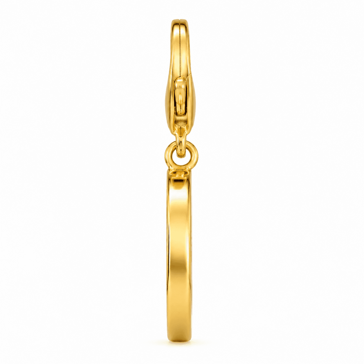GlyphTag Circle Letter Charm 2