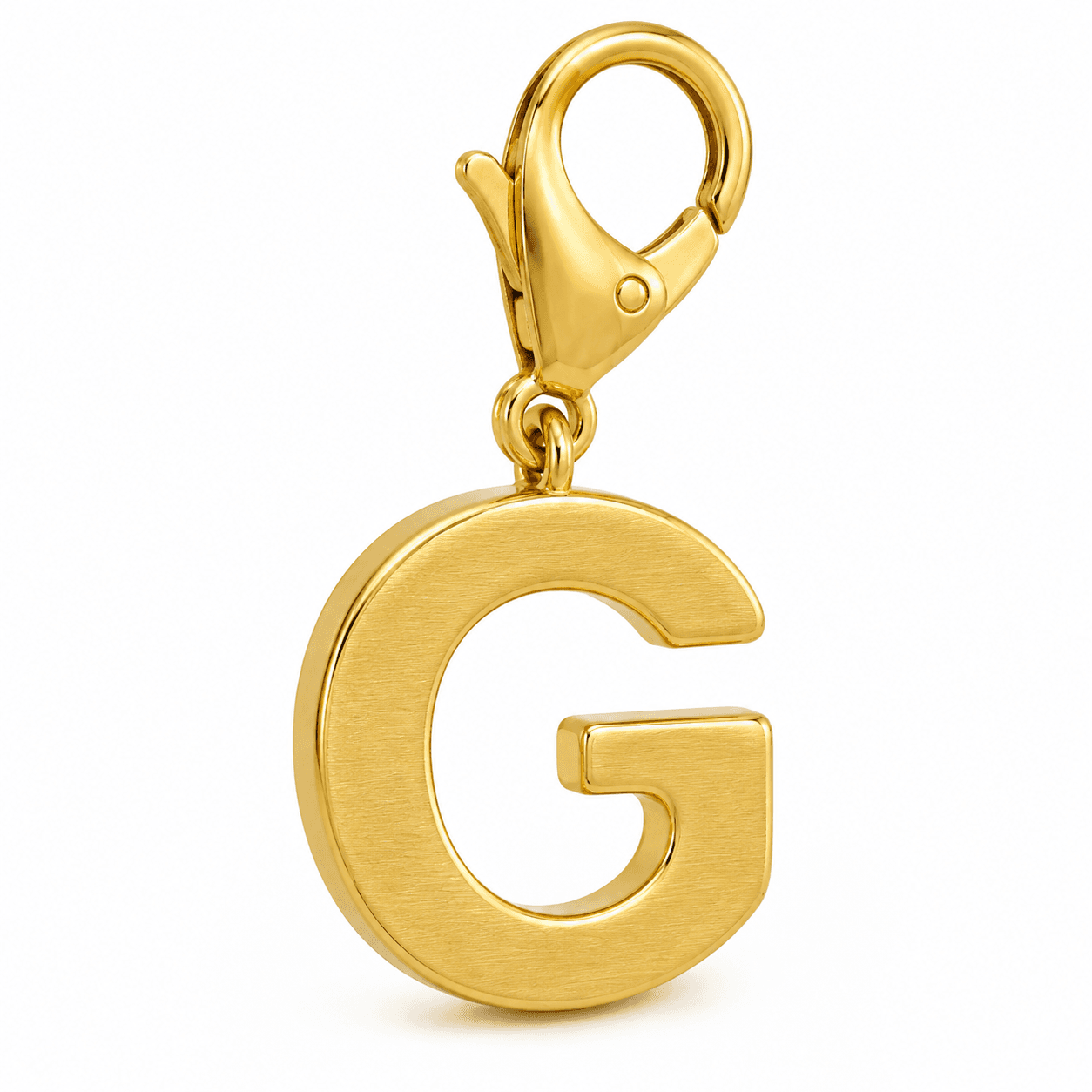GlyphTag Circle Letter Charm 4