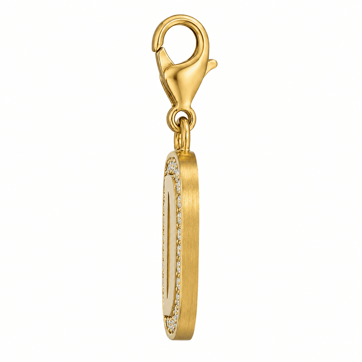 HexaLuxe Diamond Monogram Charm 316L Edelstahl 2
