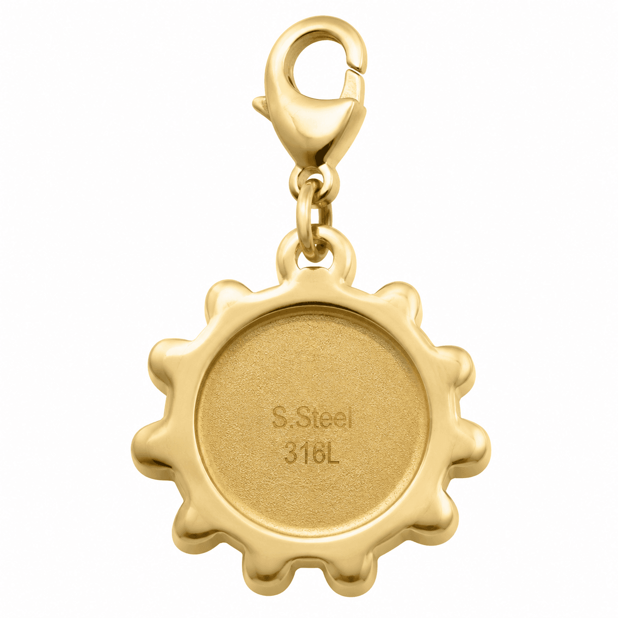 Dreamy Jelly Sunburst 316L Stainless Steel Charm 4