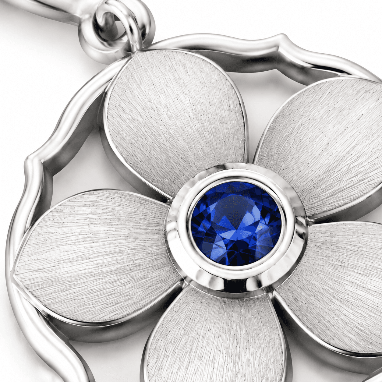 Orbiting Emerald Halo Circle Charm 3