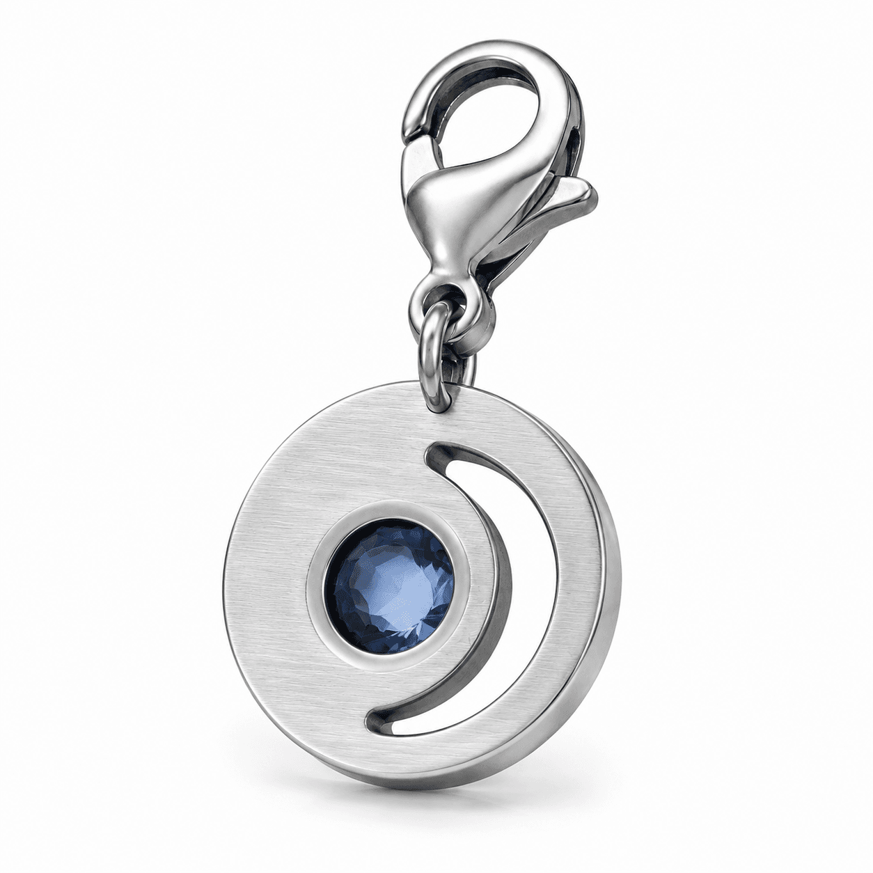 LunaLattice Crescent Birthstone Charm 4