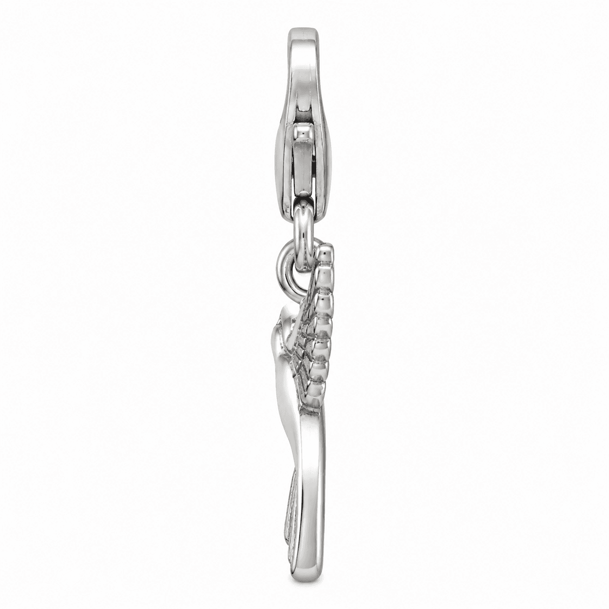 Hummingbird Mirage Bloom Charm - 316L الفولاذ المقاوم للصدأ 2