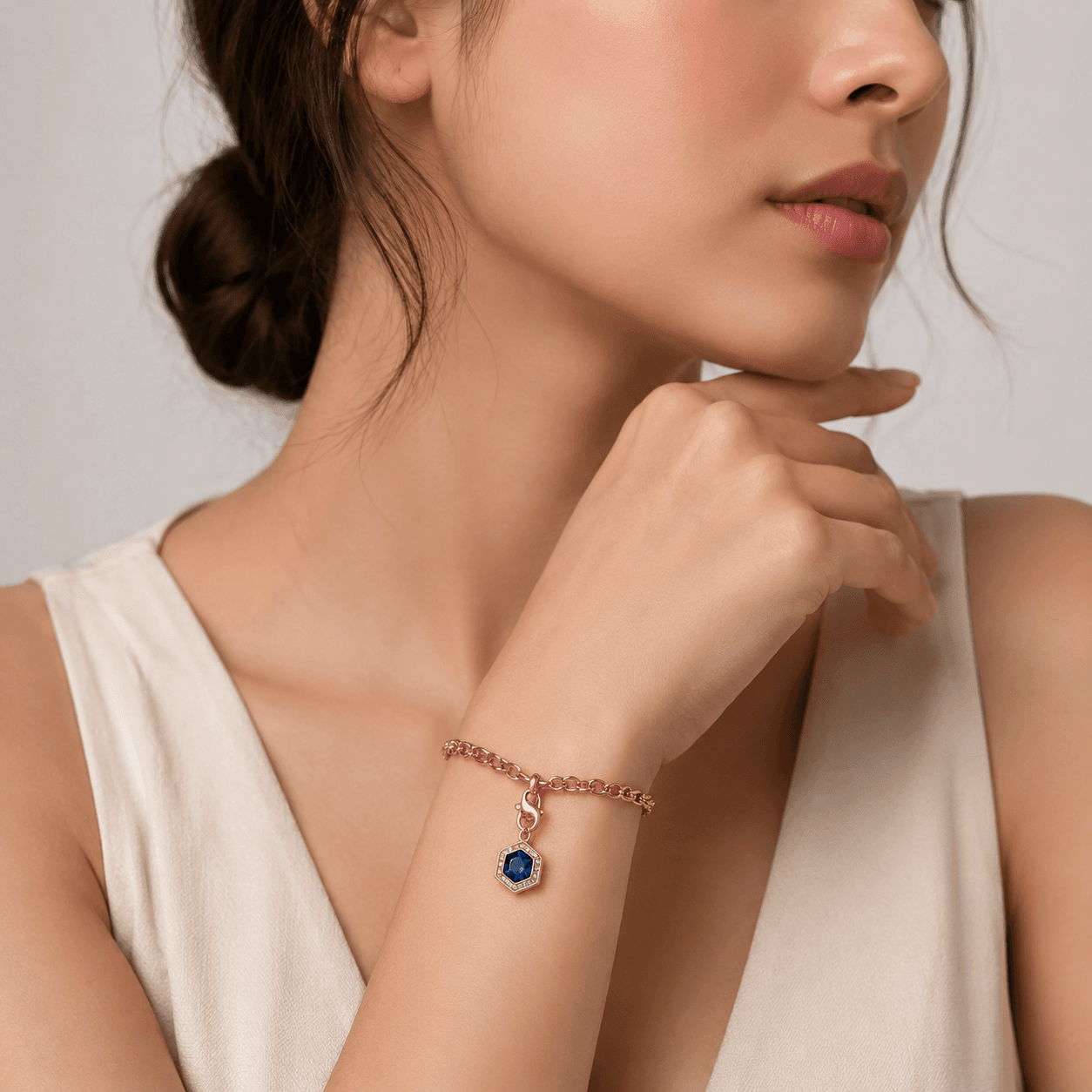 Celestial Orbit Birthstone Galaxy 316L Stainless Steel Charm 5