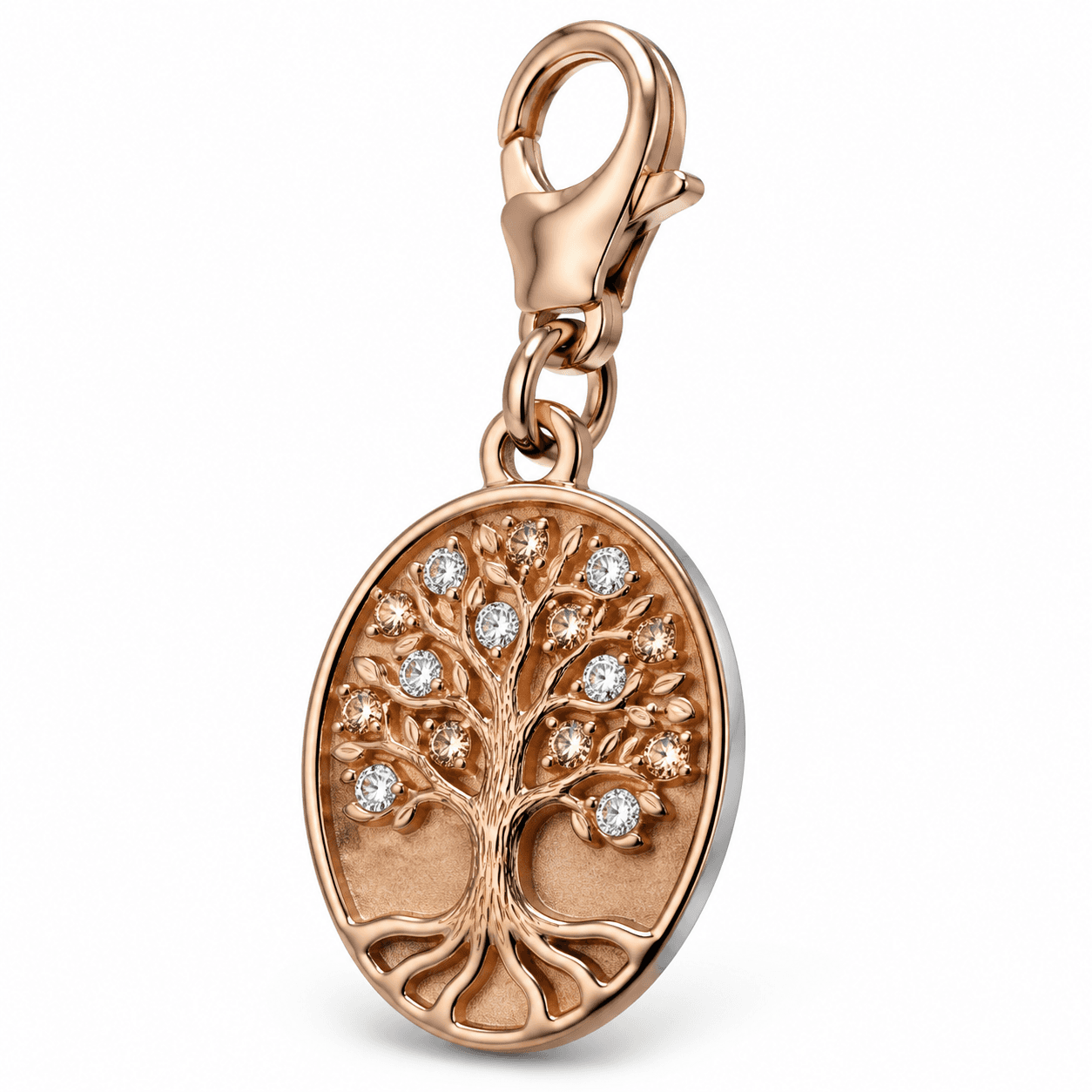 Aurora Roots Tree of Life 316L Stainless Steel Charm
