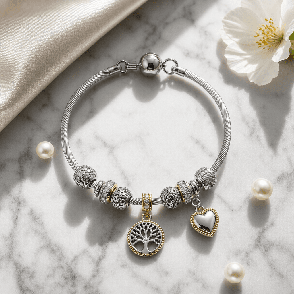 How to finish stainless steel charm bracelets: PVD, plating, polish