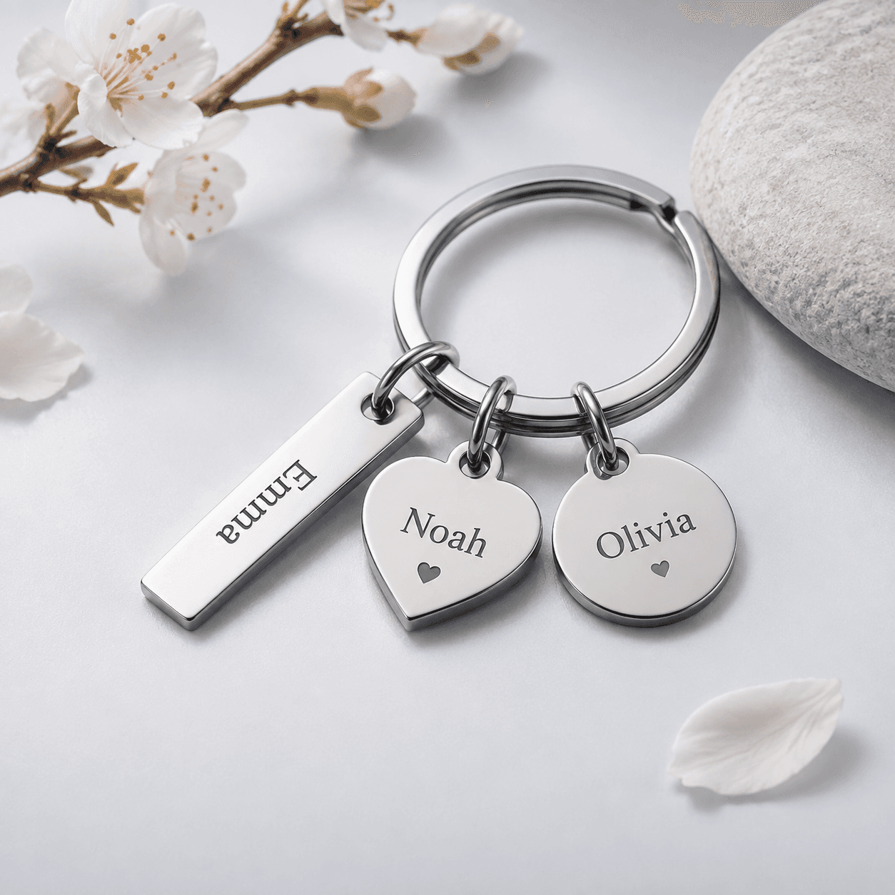 Stainless Steel Custom Name Charm Keychain Supplier Checklist - Blog Header Image