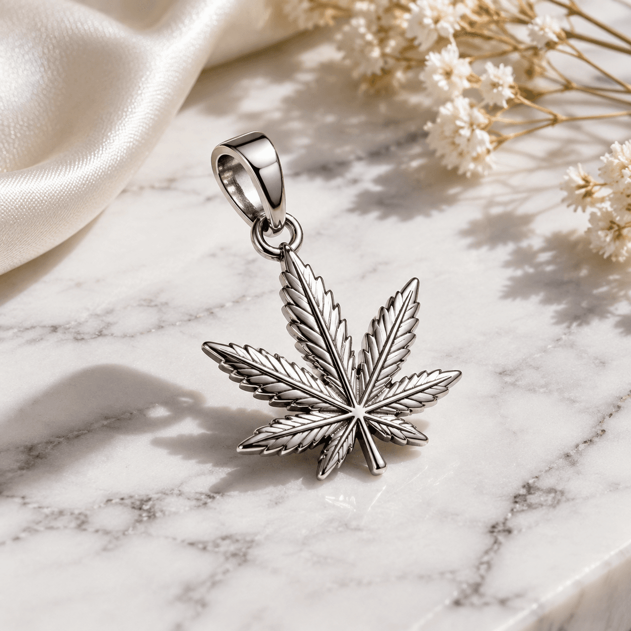 stainless steel marijuana leaf charms for jewelry wholesale - Guide