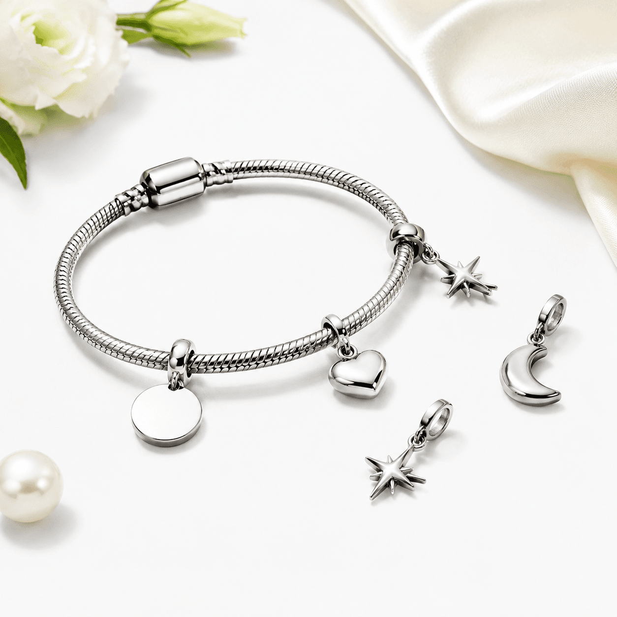 How to Source Minimalist Stainless Steel Charms: Finishing Guide - Blog Header Image