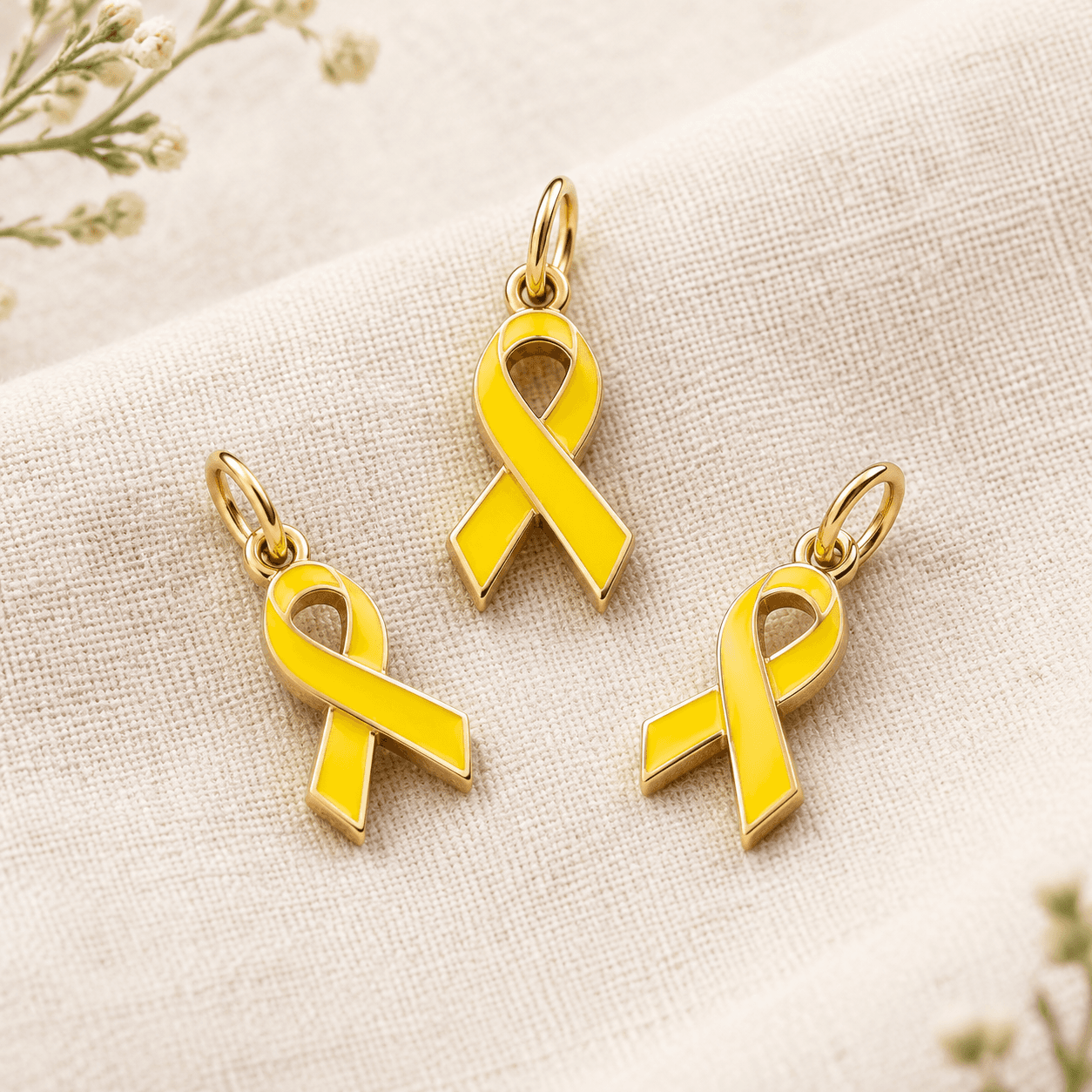 Stainless Steel Enamel Yellow Ribbon Charms Bulk: Quality Checklist