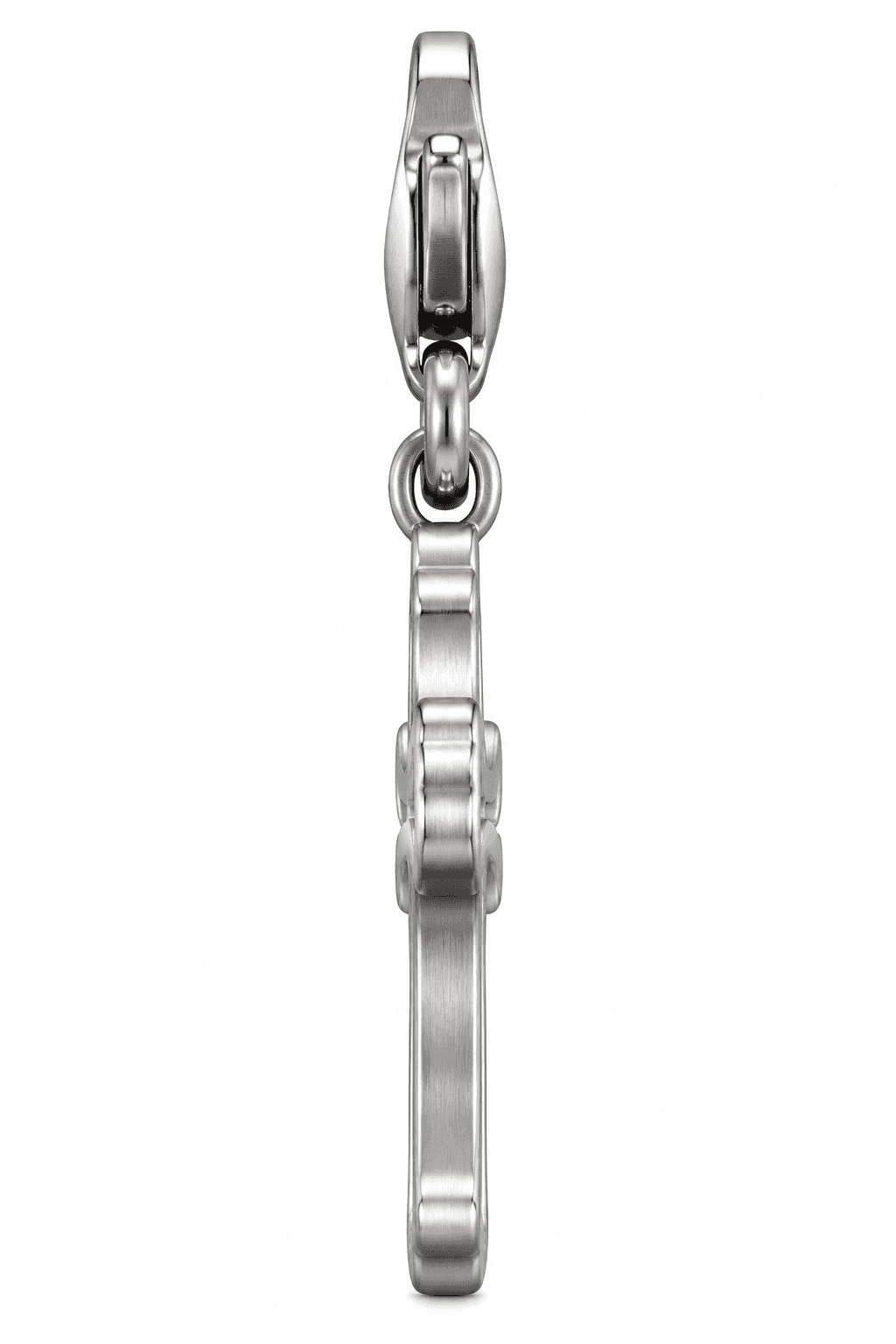 Dual-Tone Halo Cross Charm 2