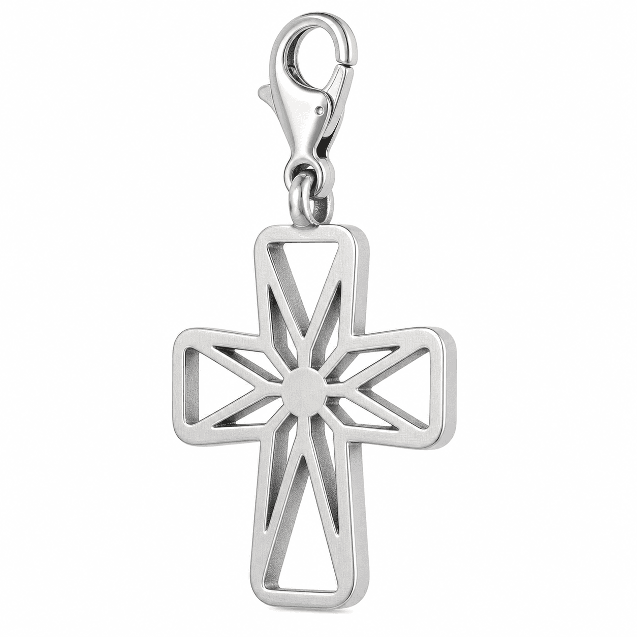 LumenCross Nocturne Openwork Cross Charm 4