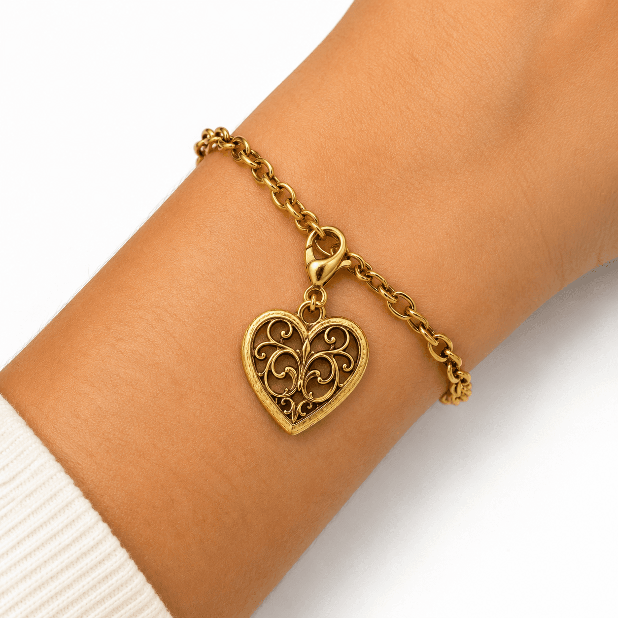 Auric Crown Openwork Vintage Charm 5