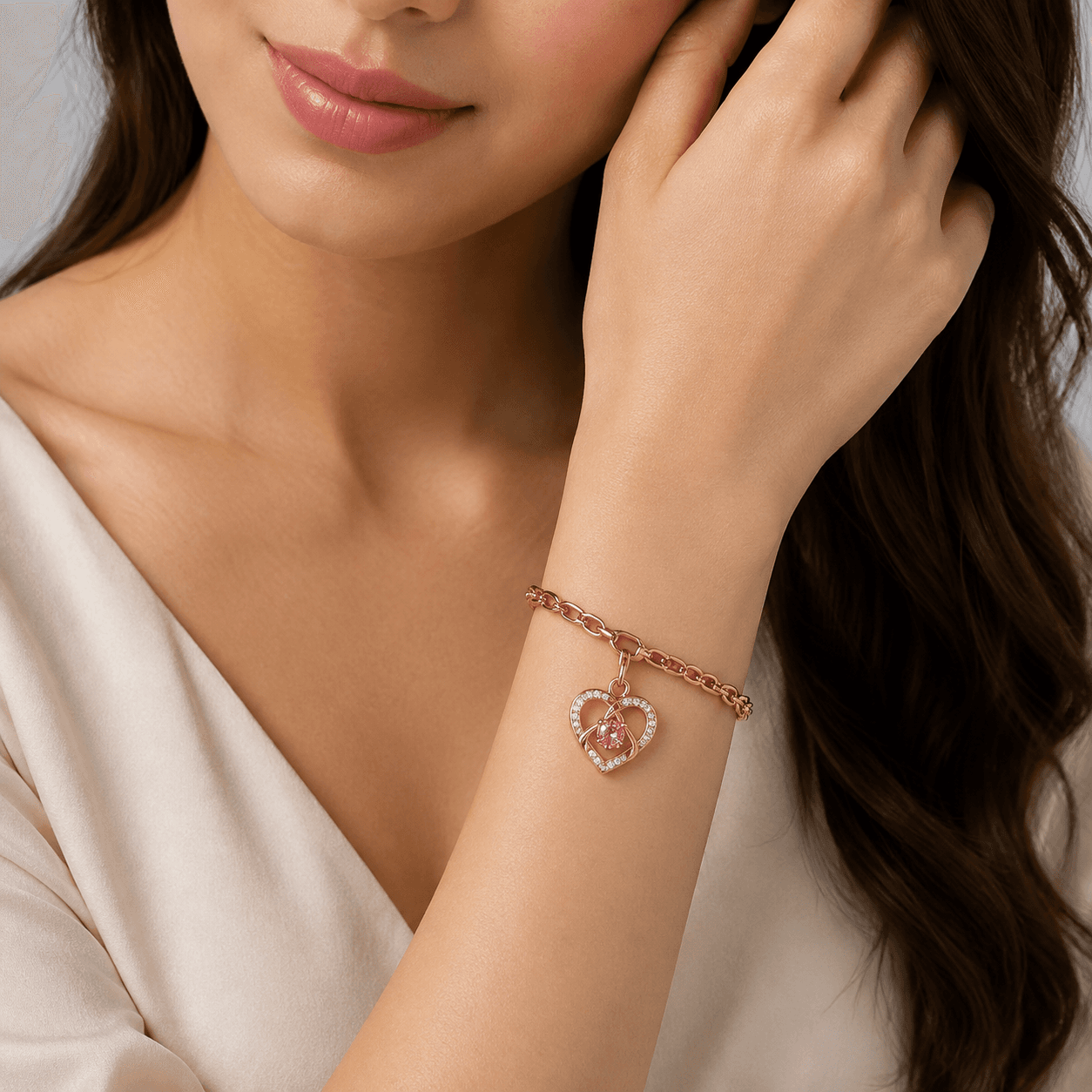 Lunar Heart Eclipse 316L Stainless Steel Charm 5