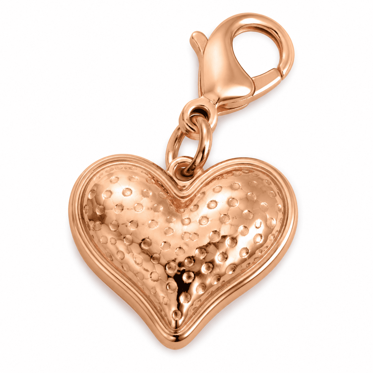 Luna Puff Heart Echo 316L Edelstahl Charm 3