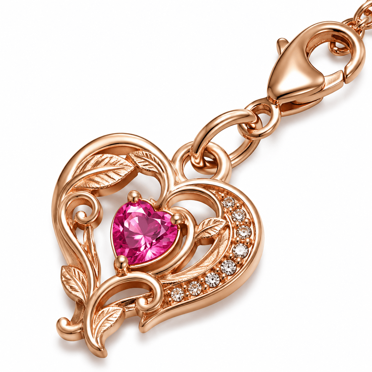 Aurora Endless Love Knot 316L Stainless Steel Charm 3