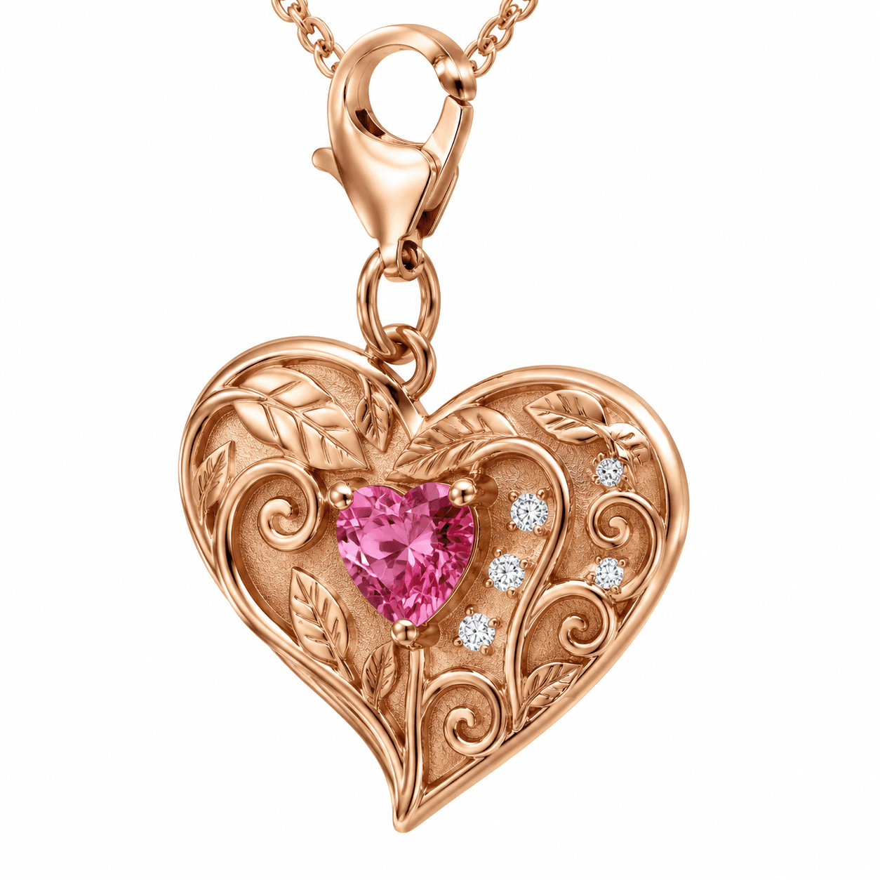 Aurora Endless Love Knot 316L Stainless Steel Charm 4
