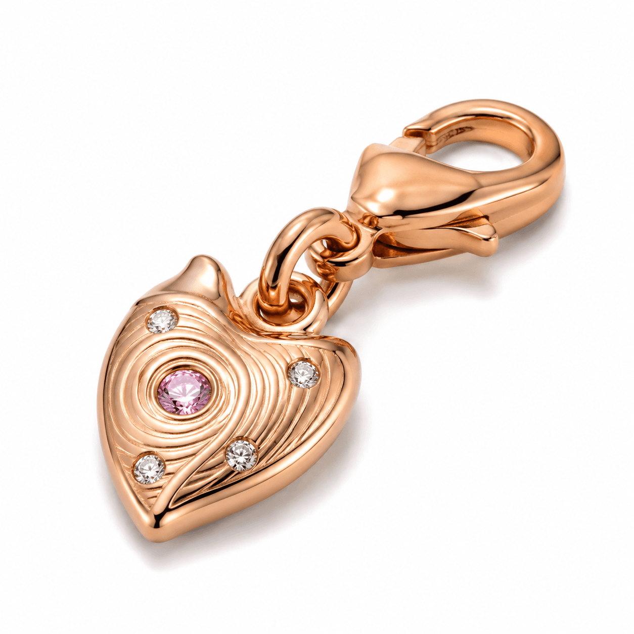 Enchanted Rose Aroma Mist 316L Stainless Steel Charm 3