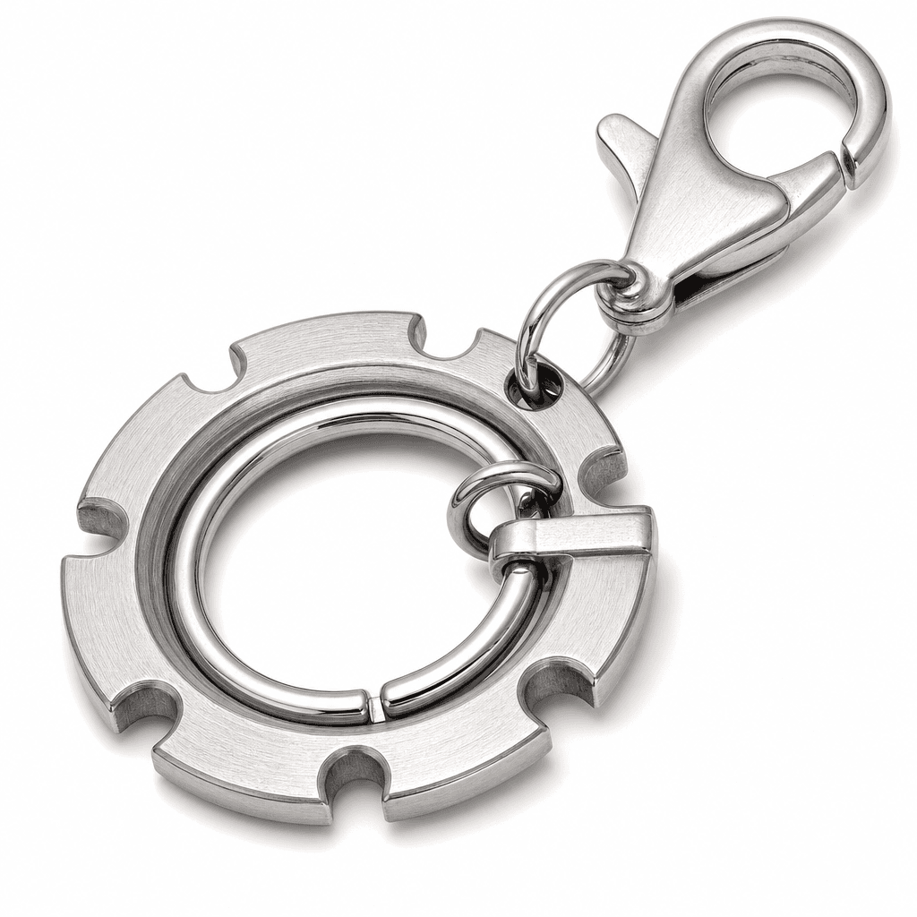 LatticeLock 316L Stainless Steel Key Ring 3