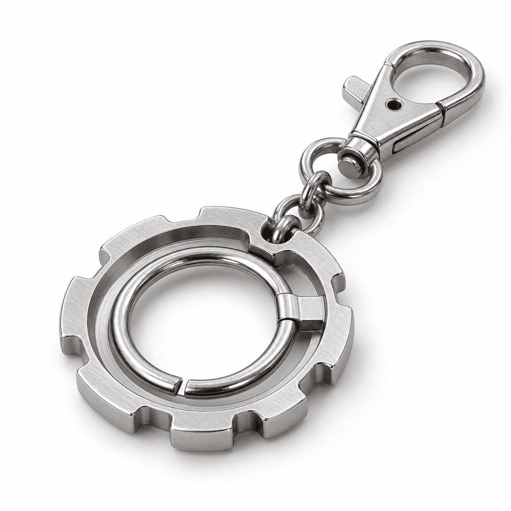 LatticeLock 316L Stainless Steel Key Ring 4