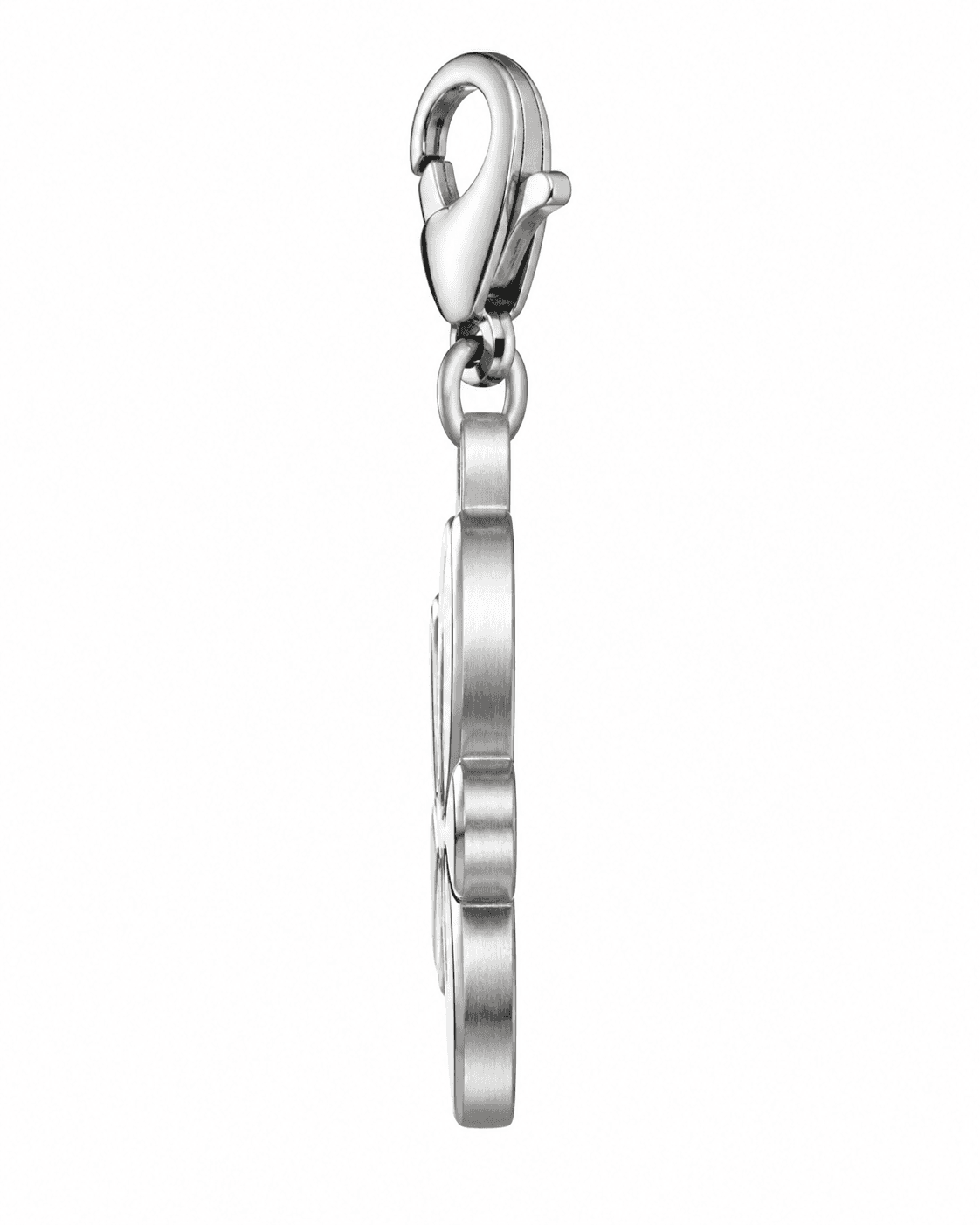 LotusLattice Charm - 316L Stainless Openwork Lotus 2