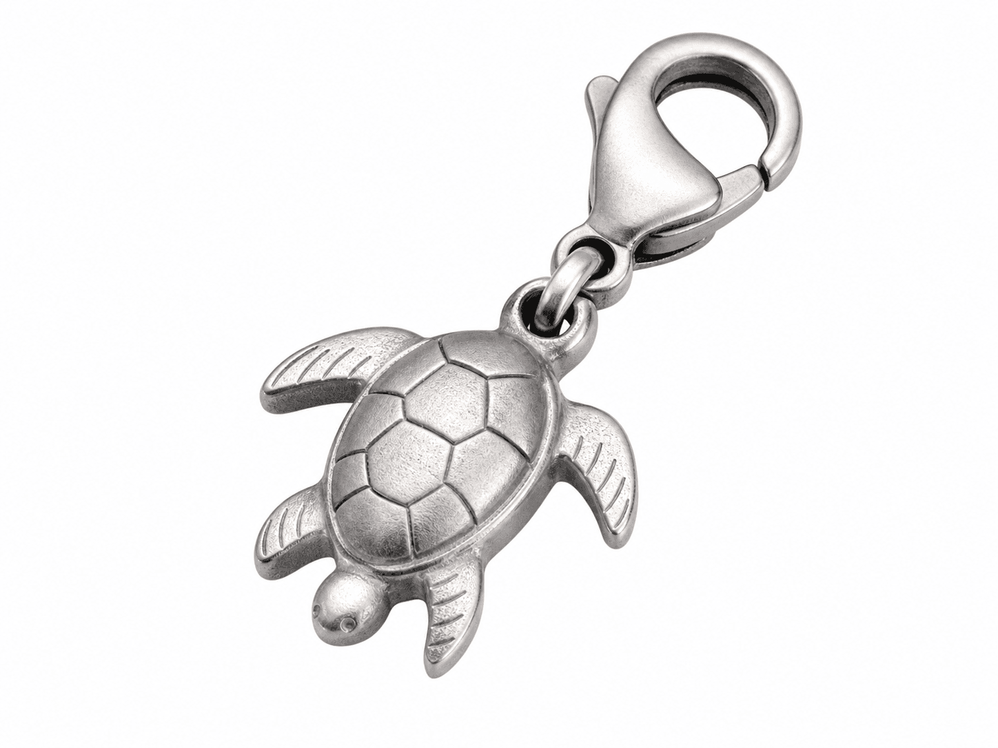Shell Echo Circle Turtle Openwork Charm