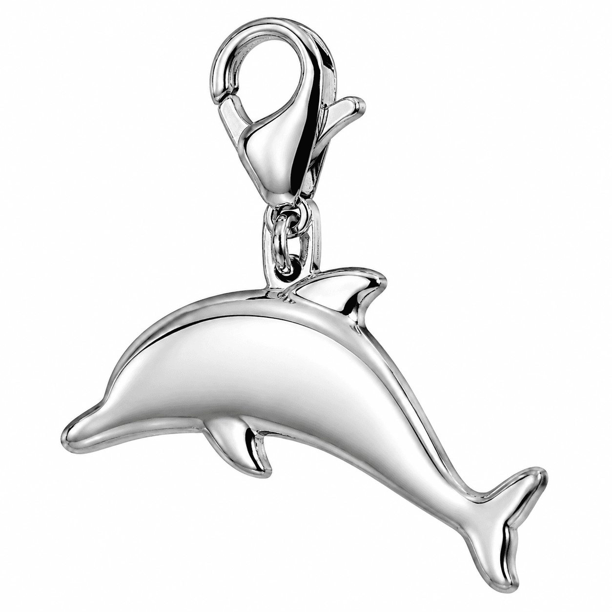 AquaWhisper Dolphin Openwork Charm 4