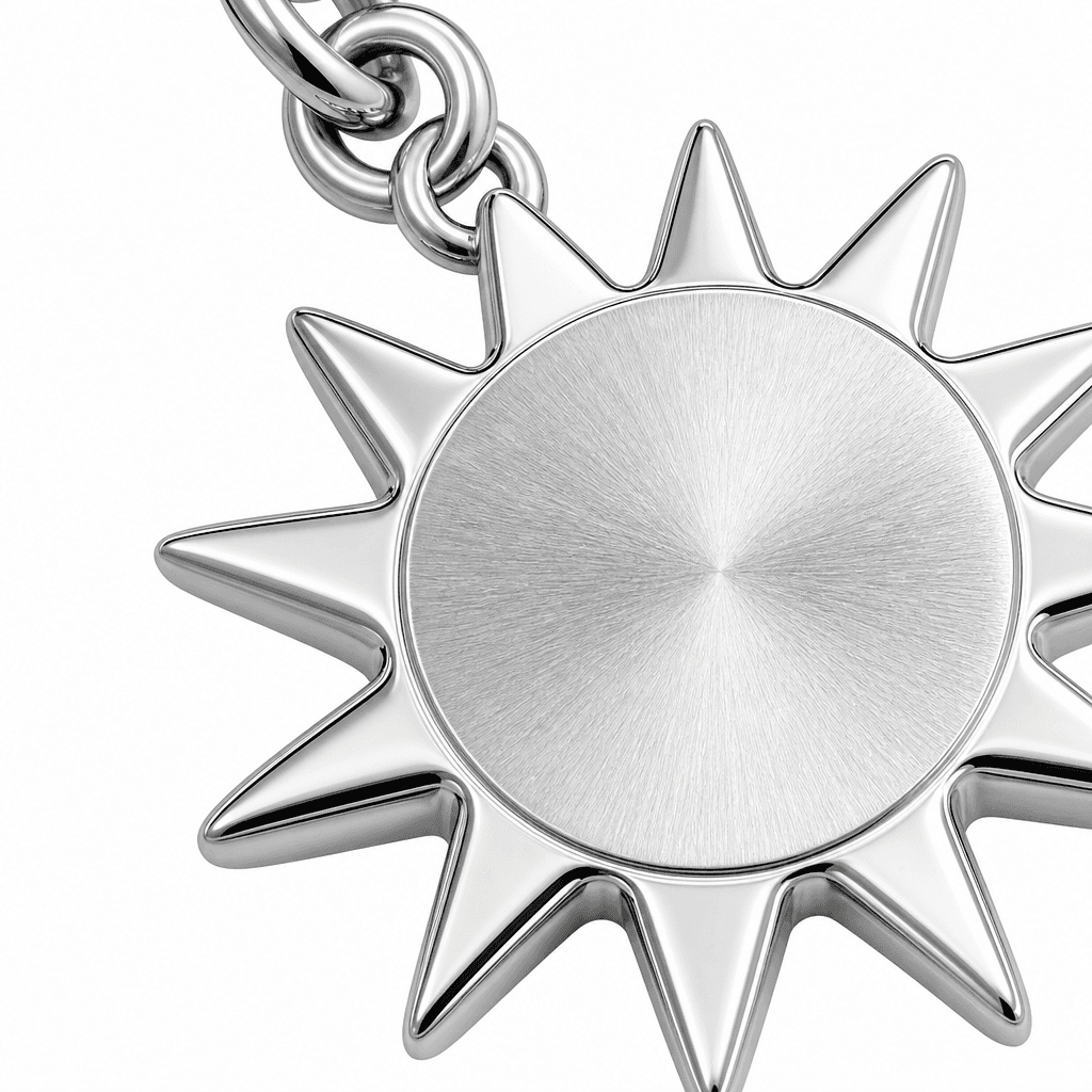 Sunburst Amuse Charm – 316L Stainless Steel 3