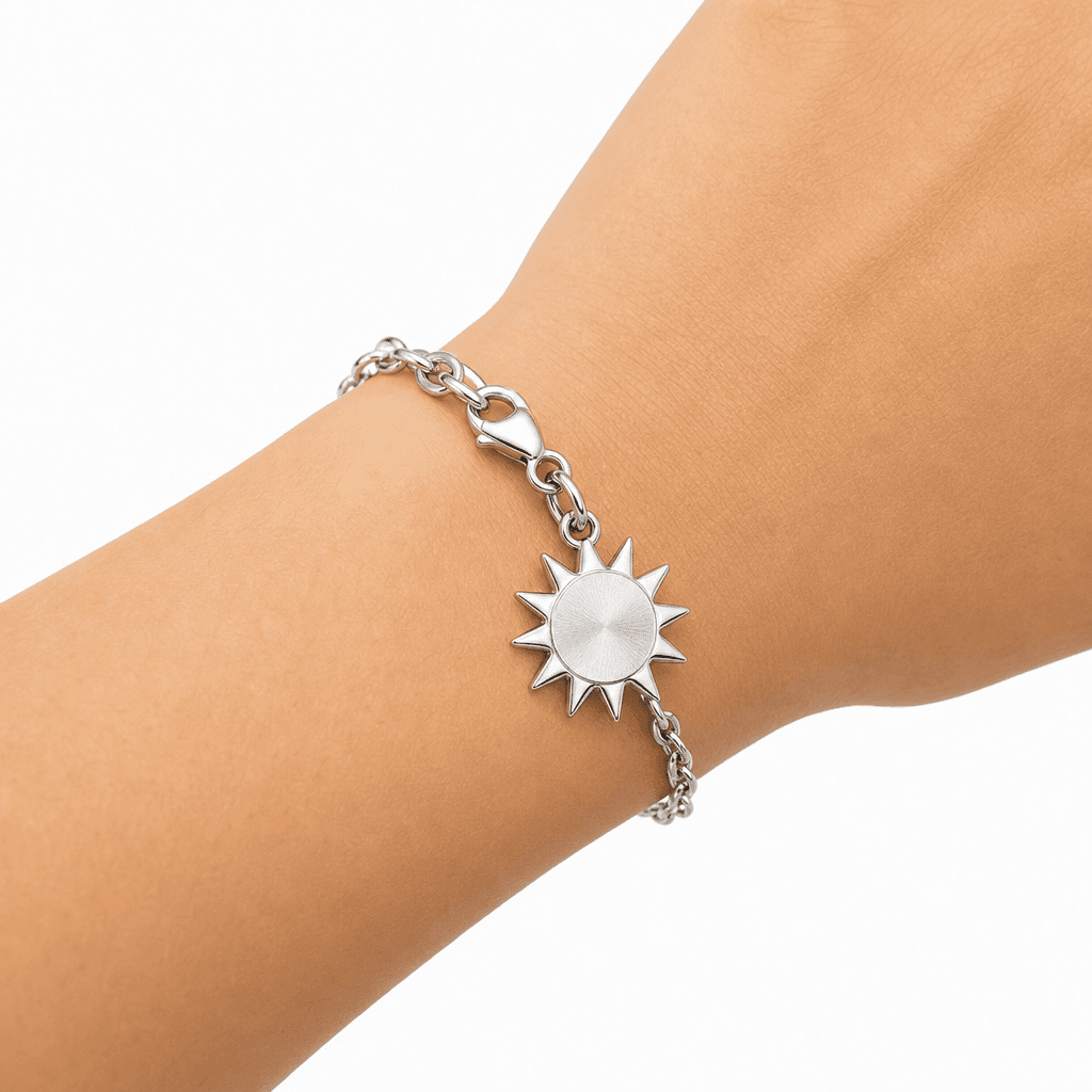 Sunburst Amuse Charm – 316L Stainless Steel 5