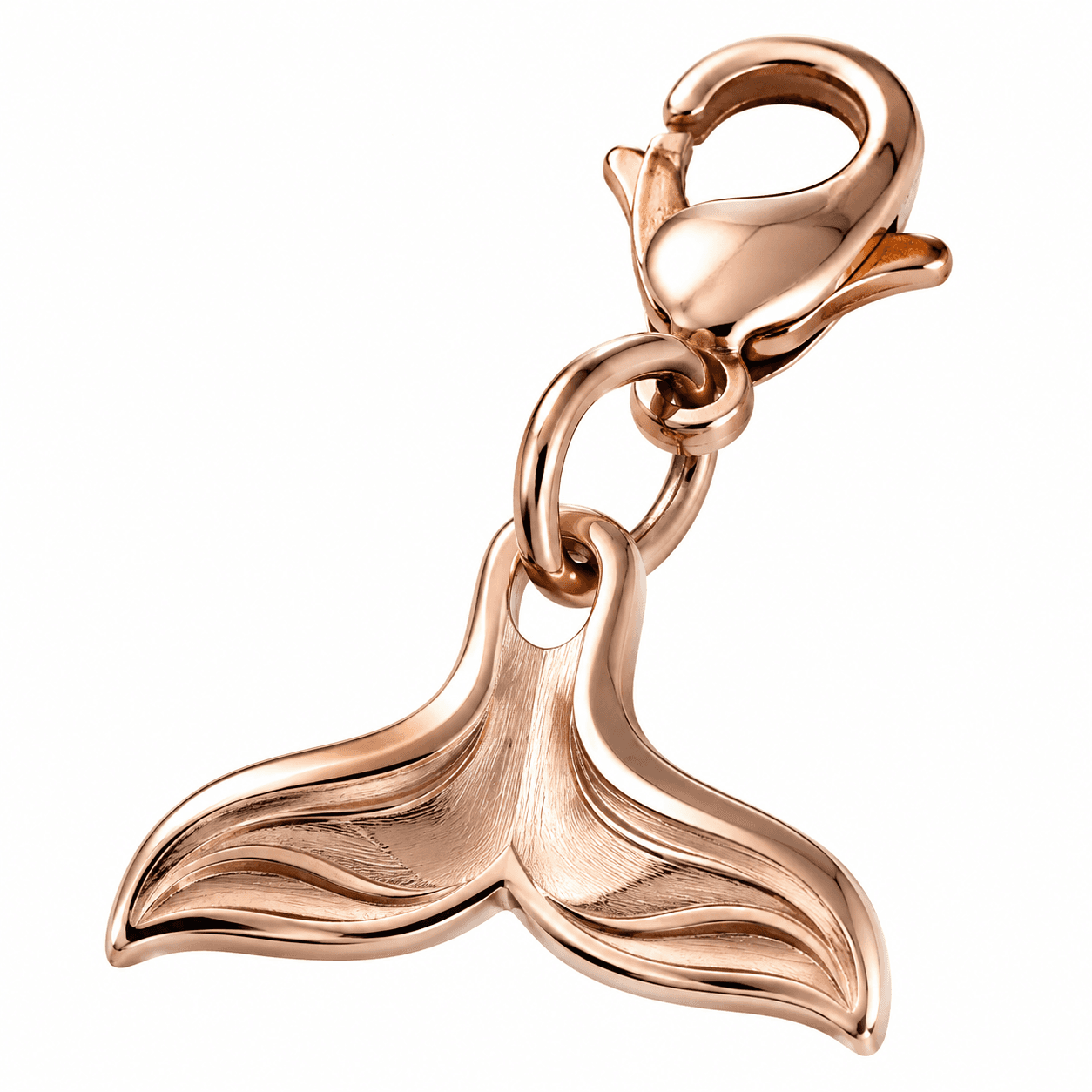 Azure Tide Whale Tail 316L Stainless Steel Charm 3