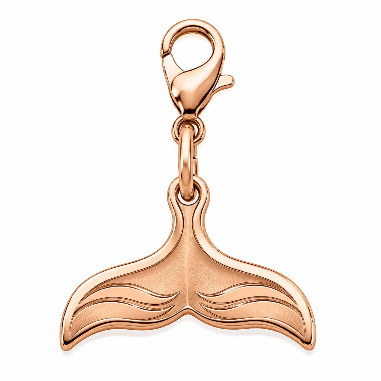 Azure Tide Whale Tail 316L Stainless Steel Charm 4
