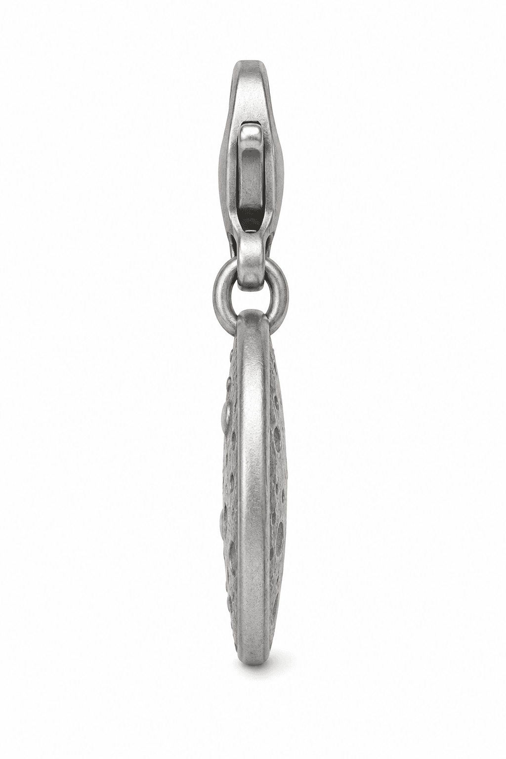Lunar Pixel Forge Charm - 316L Stainless Moon Charm 8-18mm 2