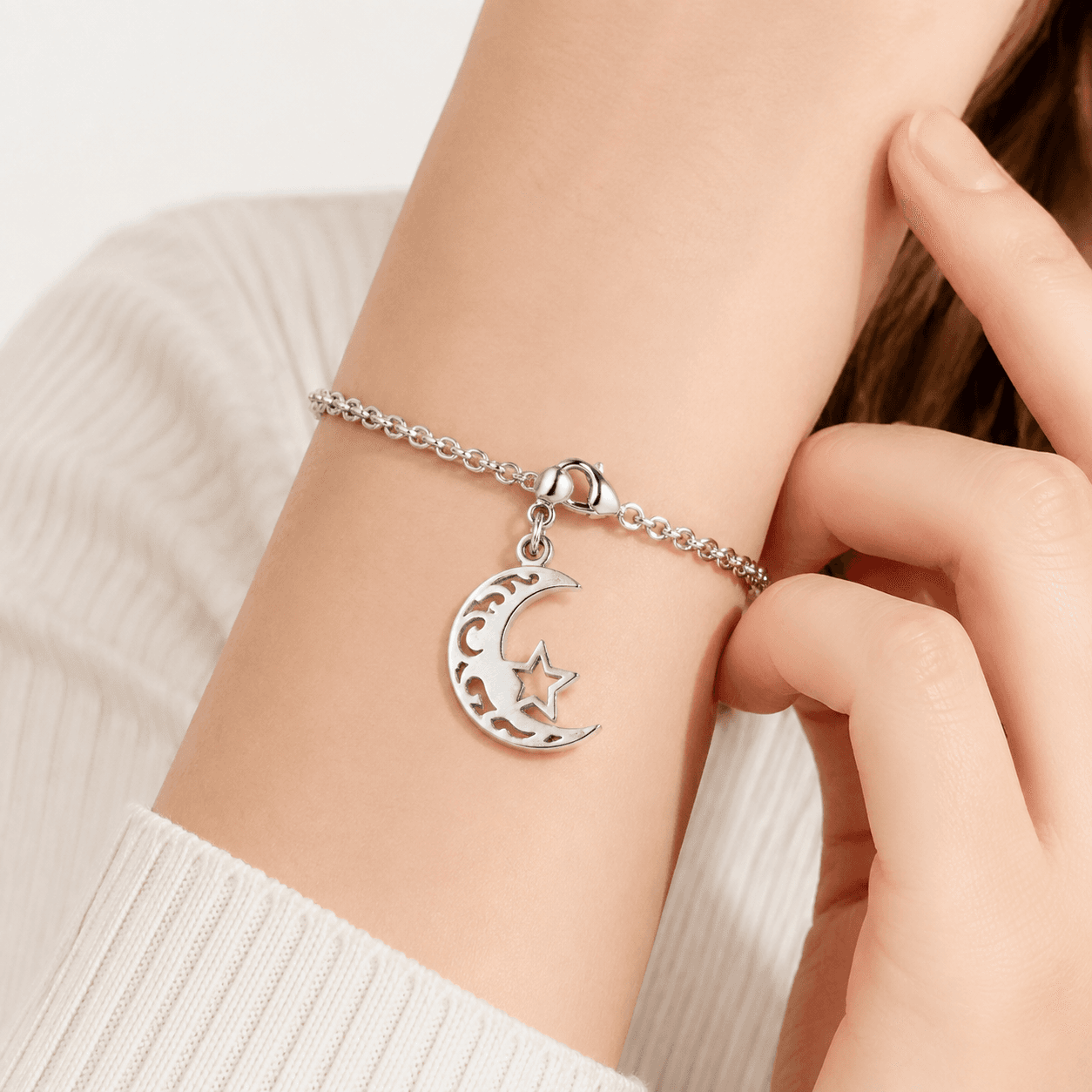 LunaNova Crescent Moon Charm 5