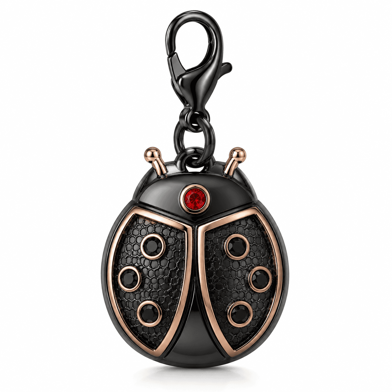 Miracle Wave Ladybug Guardian 316L Stainless Steel Charm 4