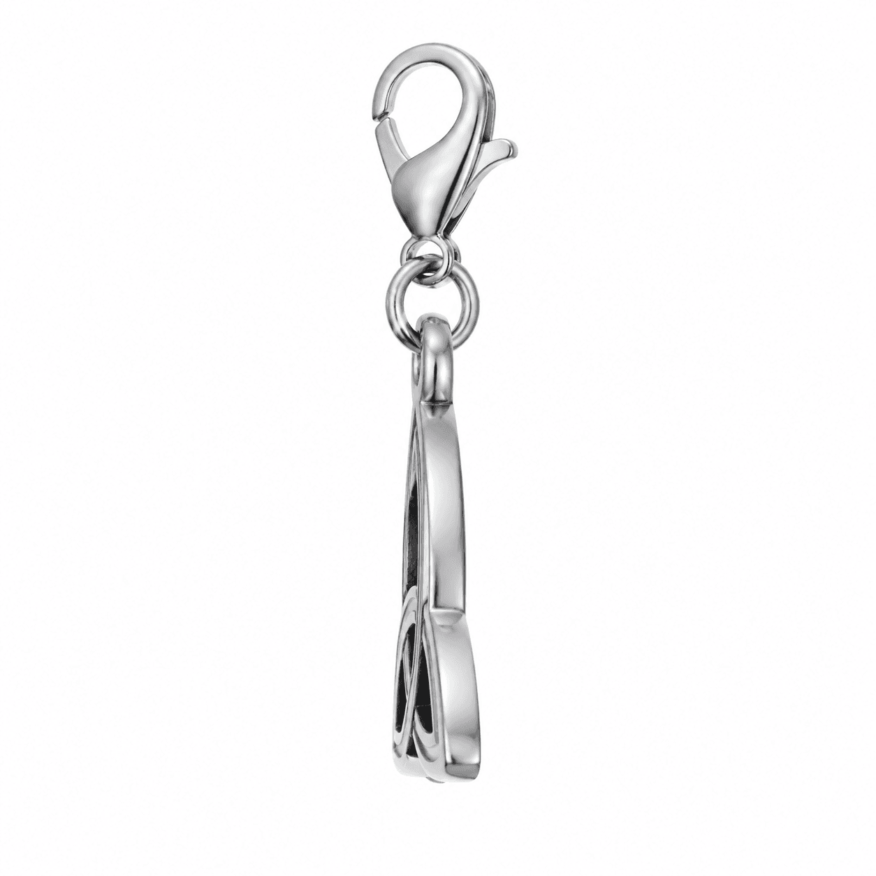 Eternal Trinity Knotwork 316L Stainless Steel Charm 2