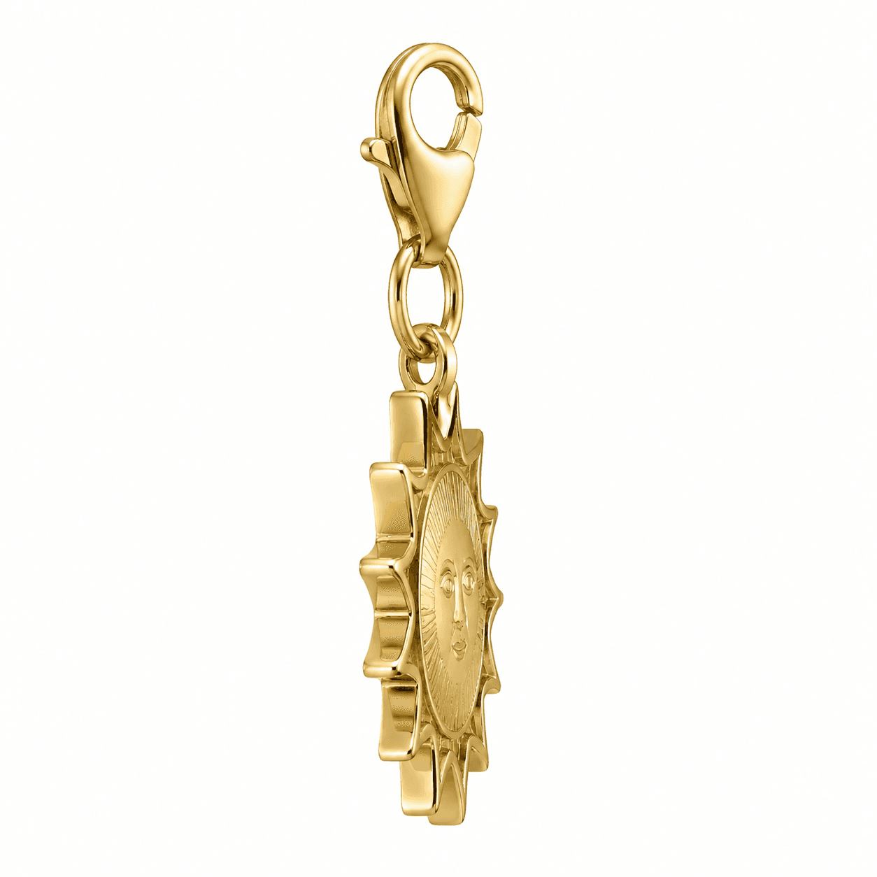 Aurora Eclipse Sunburst 316L Stainless Steel Charm 2